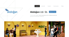 Desktop Screenshot of akdoganltd.com