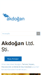 Mobile Screenshot of akdoganltd.com